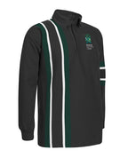Rugby Jumper-Vertical Stripes & Armband