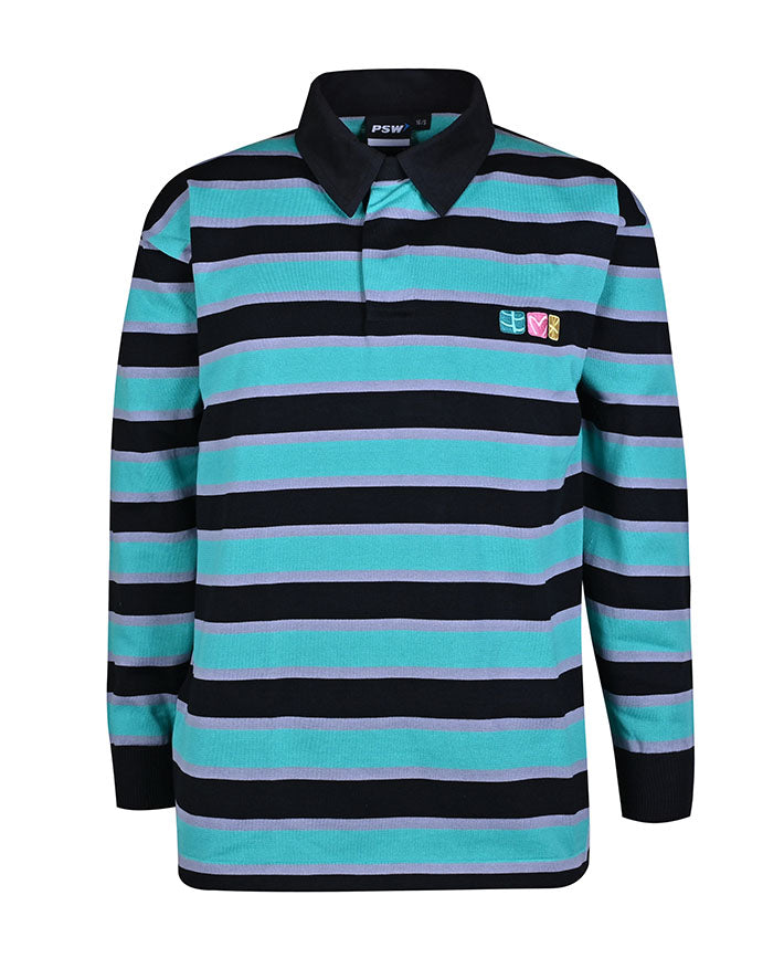 3 Colour Stripe Rugby