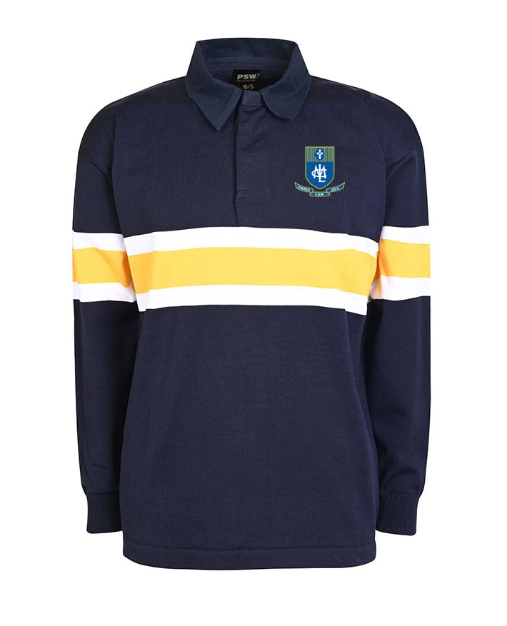 Rugby top with Custom Striping