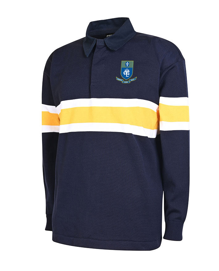 Rugby top with Custom Striping