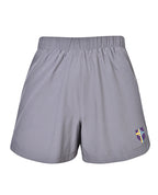 Girls Lined Sport Short with Double Piping