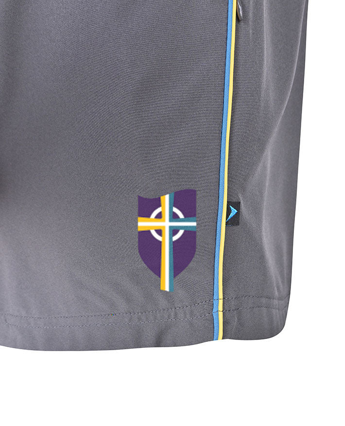 Girls Lined Sport Short with Double Piping