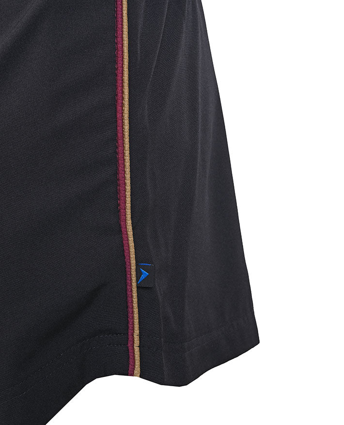 Girls Lined Sport Short with Double Piping