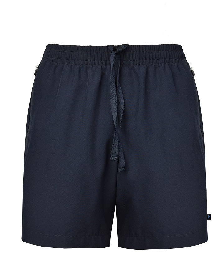 Girls Microstretch Short-Contrast Piping