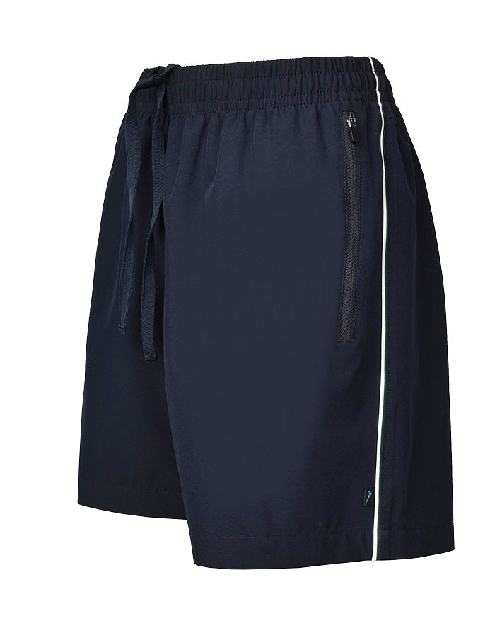 Girls Microstretch Short-Contrast Piping