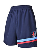 Microfibre short with contrast panels