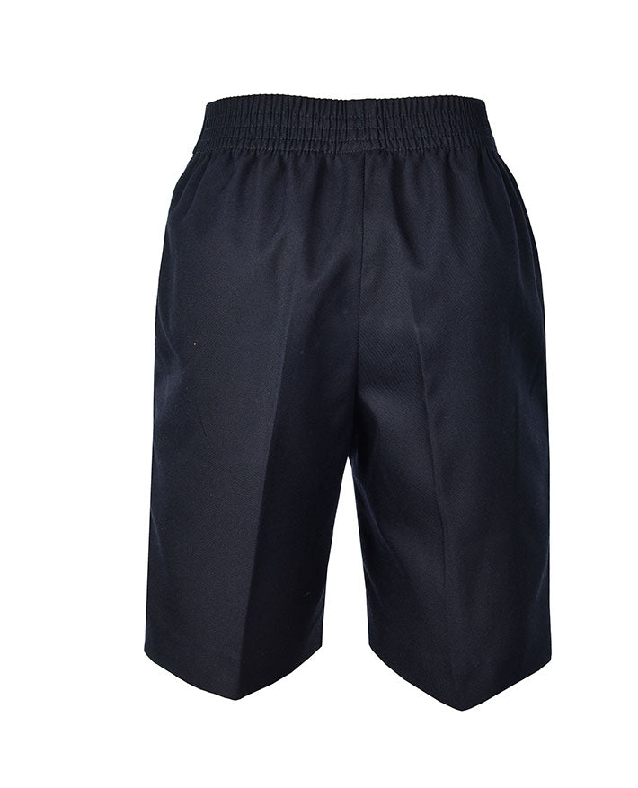 Elastic Back Fly Front Shorts