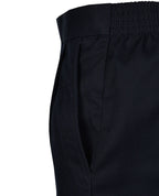 Elastic Back Fly Front Shorts