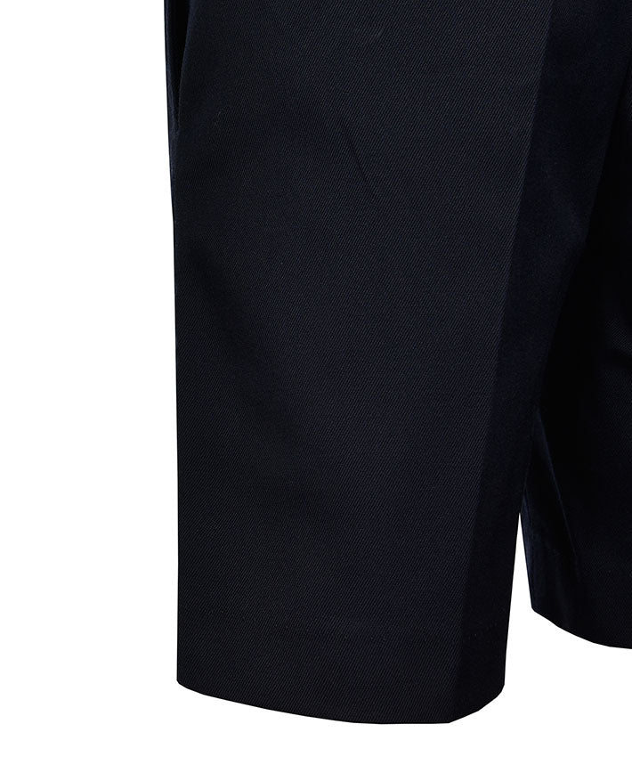 Elastic Back Fly Front Shorts