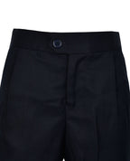 Elastic Back Fly Front Shorts