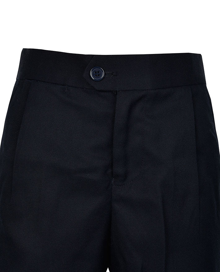 Elastic Back Fly Front Shorts