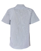S/S Check Open Neck Shirt