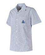 S/S Check Open Neck Shirt