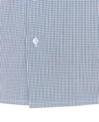 S/S Check Open Neck Shirt