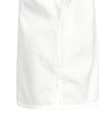 Long Sleeve Jacquard Blouse - Stand Collar