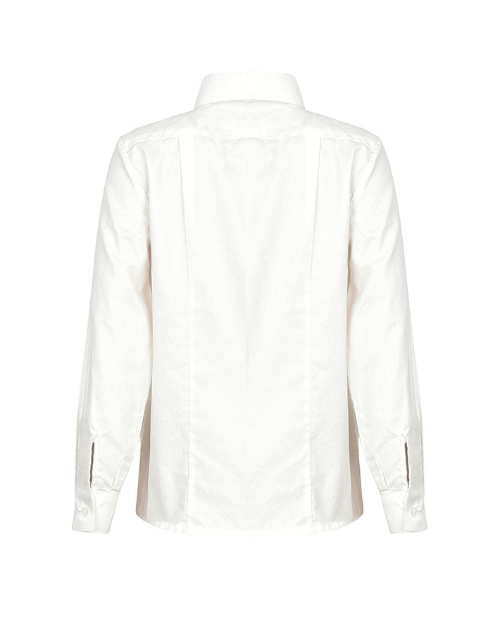L/S Jacquard Blouse