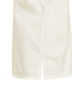 Long Sleeve Jacquard Blouse - Stand Collar