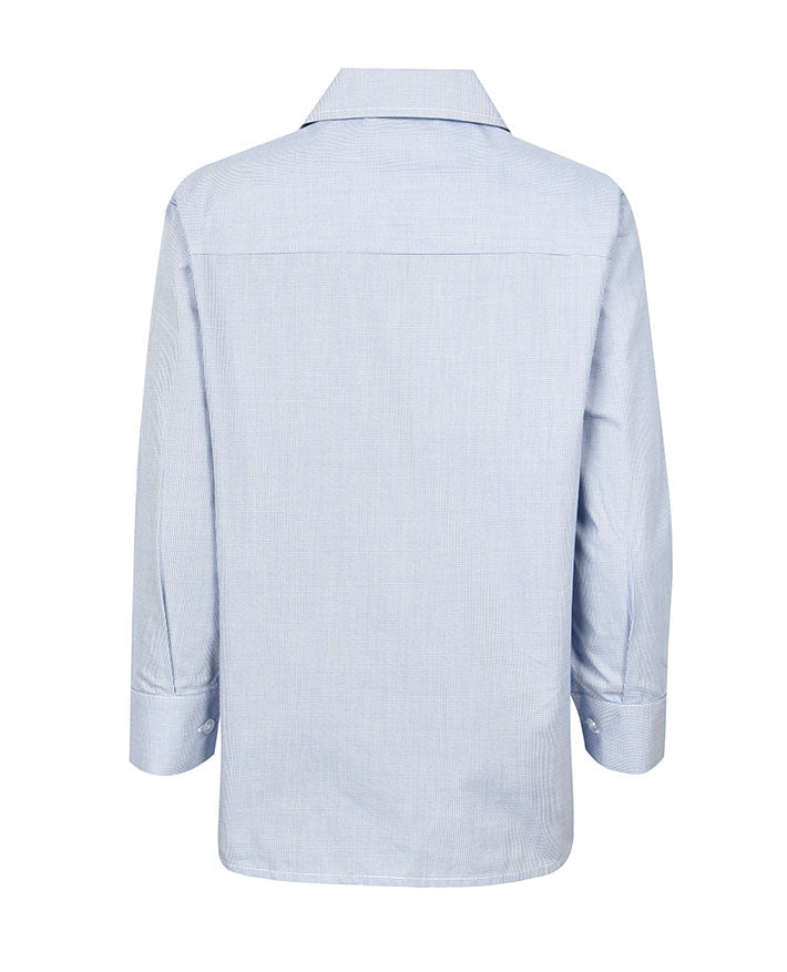 Long Sleeve Blouse - Peter Pan Collar