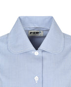 Long Sleeve Blouse - Peter Pan Collar