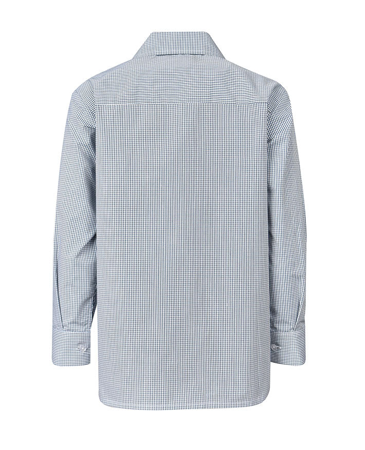 Long Sleeve Blouse - Peter Pan Collar