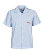 Short Sleeve Houndstooth Shirt