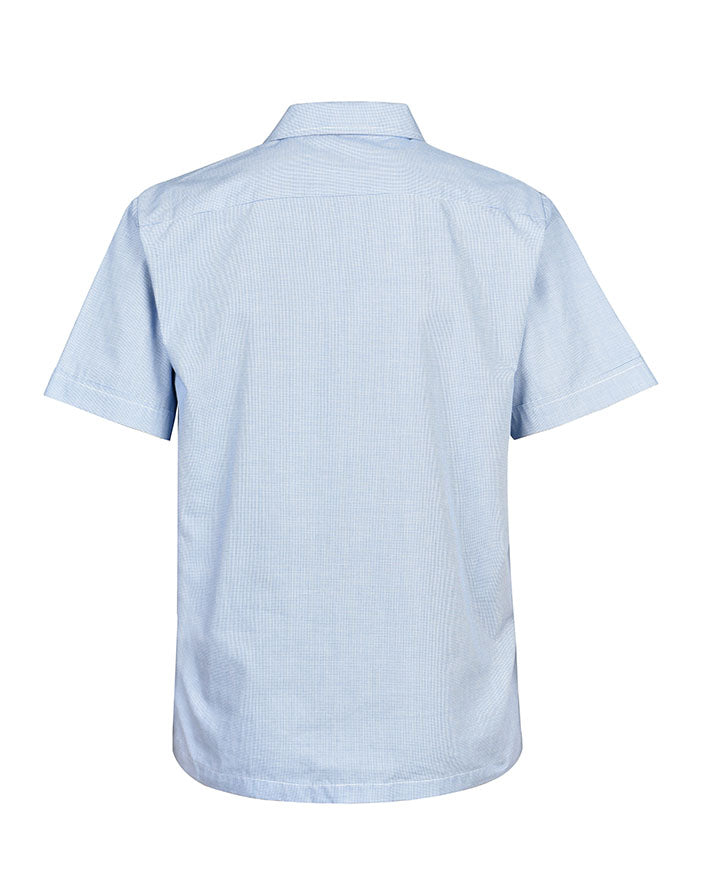 Short Sleeve Houndstooth Shirt