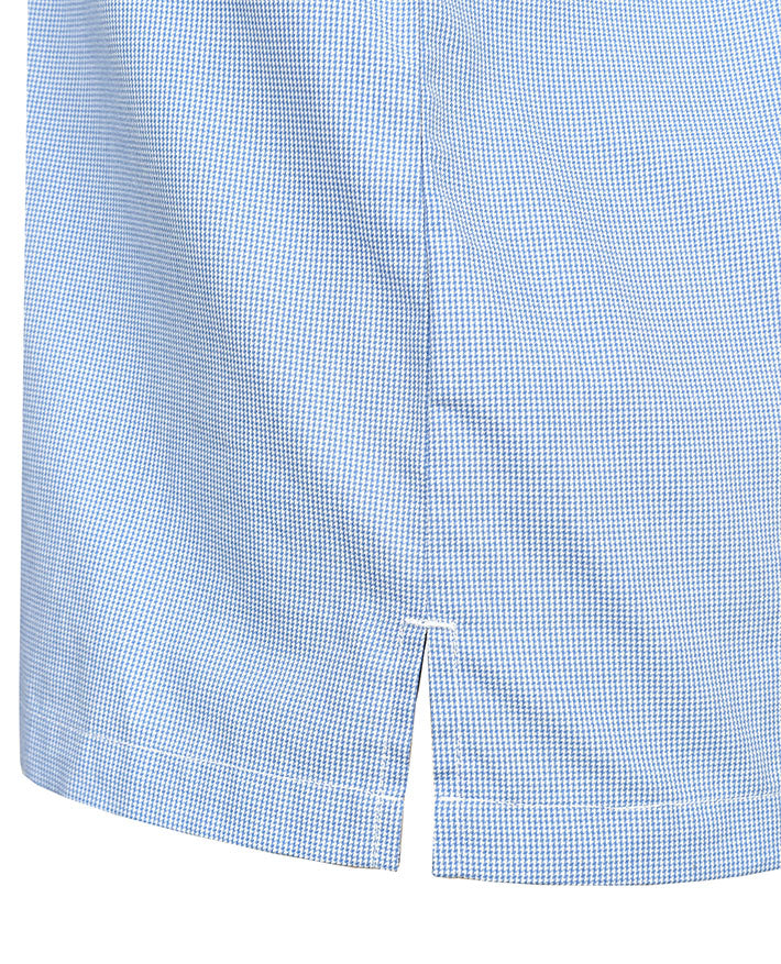 Short Sleeve Houndstooth Shirt