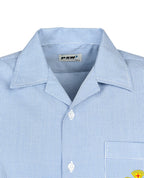 Short Sleeve Houndstooth Shirt
