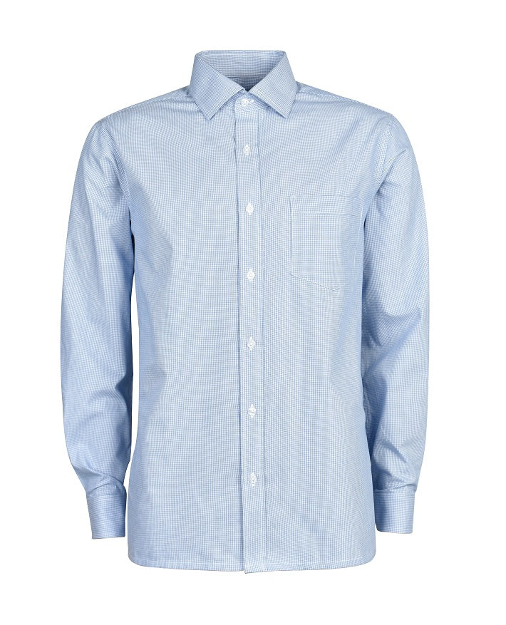 Long Sleeve Houndstooth Shirt