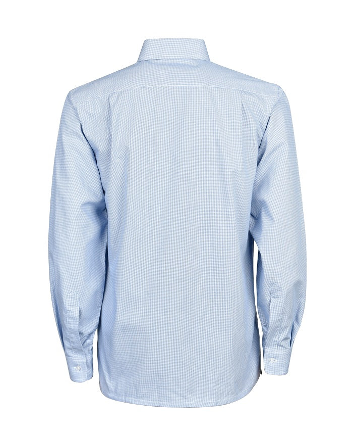 Long Sleeve Houndstooth Shirt