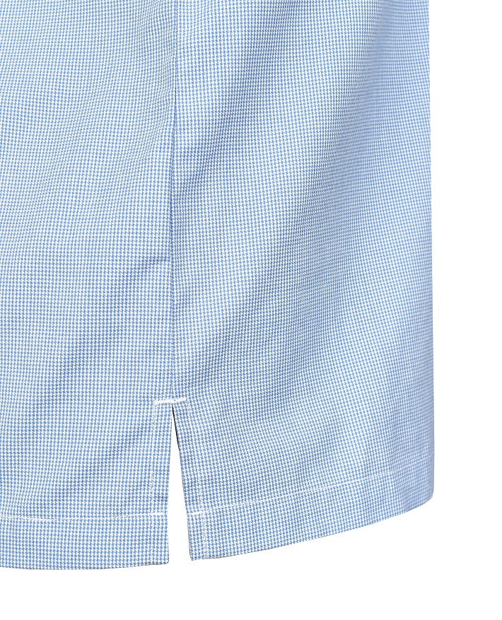 Long Sleeve Houndstooth Shirt