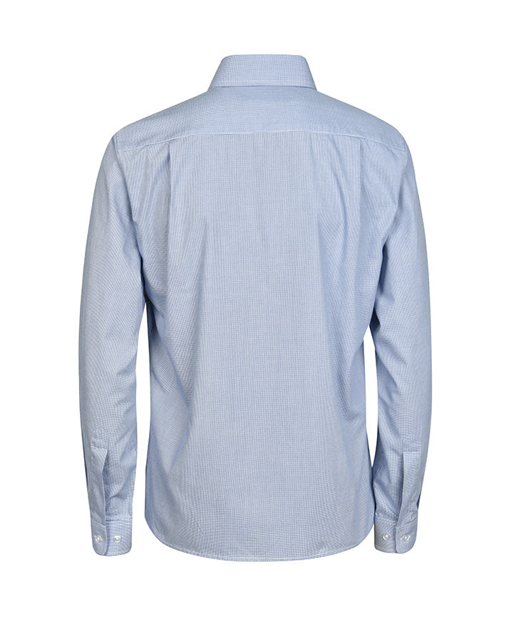 Long Sleeve Houndstooth Shirt