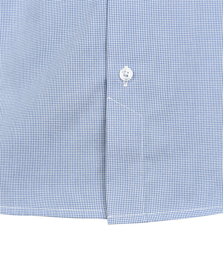 Long Sleeve Houndstooth Shirt