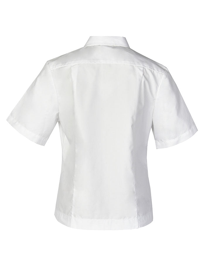 Short Sleeve Jacquard Blouse