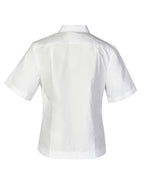 Short Sleeve Jacquard Blouse