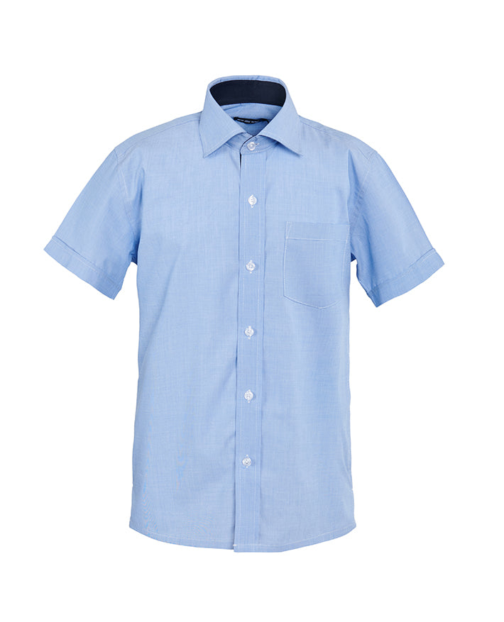 SS Shirt - Contrast Inside Neck & Placket