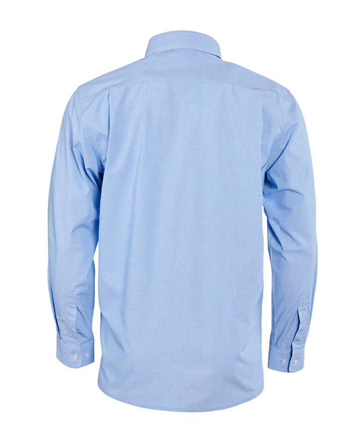 LS Shirt - Contrast Inside Neck & Placket