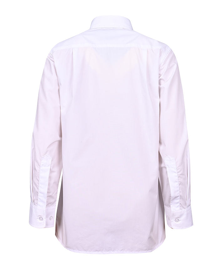 LS shirt with contrast pocket and piping