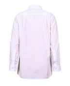 LS shirt with contrast pocket and piping