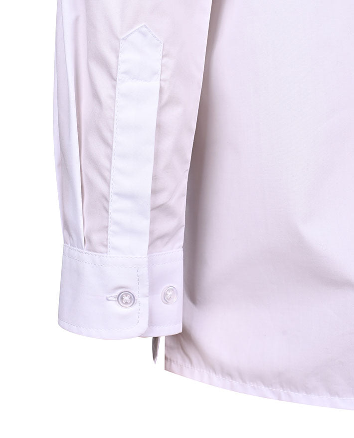 LS shirt with contrast pocket and piping