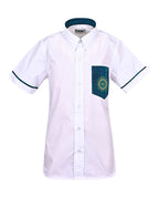 SS shirt with contrast pocket and piping