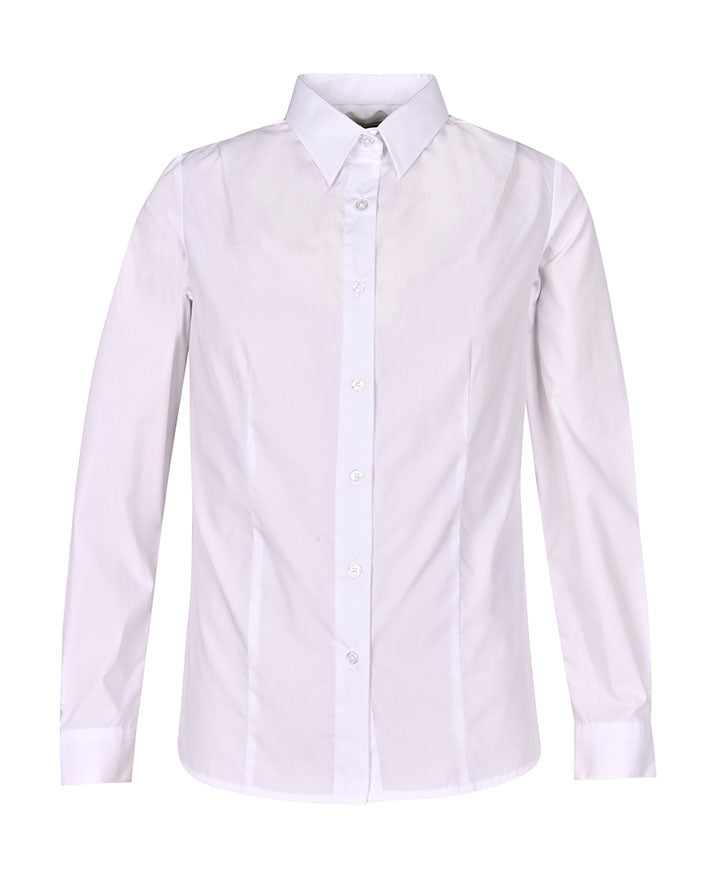 Point Collar Long Sleeve Shirt