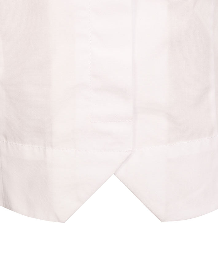 S/S Blouse Peter Pan Collar & Peaked Front