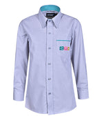 LS Shirt with Contrast inner collar and piping