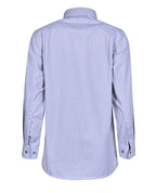 LS Shirt with Contrast inner collar and piping