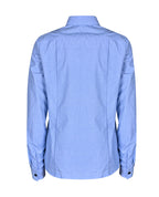 LS Blouse with contrast inner neck & placket 150gsm winter weight
