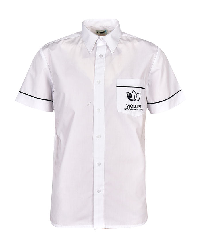 Unisex SS Shirt with piping