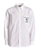 Unisex LS Shirt with piping