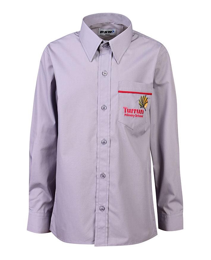 LS Shirt Contrast flat piping