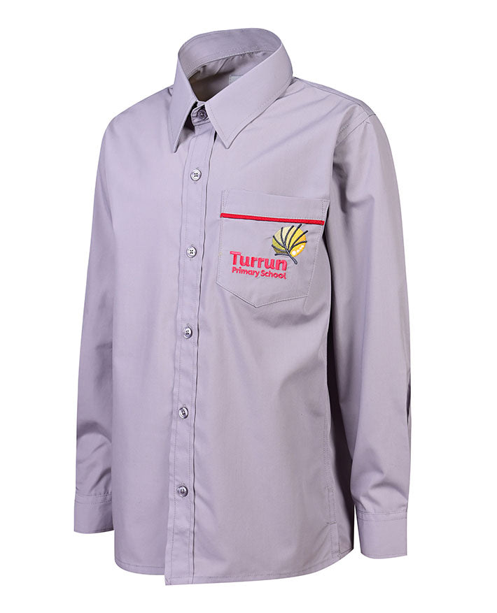 LS Shirt Contrast flat piping
